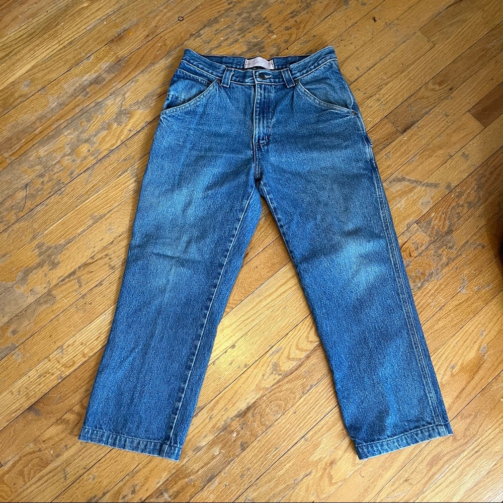 Red camel carpenter jeans
